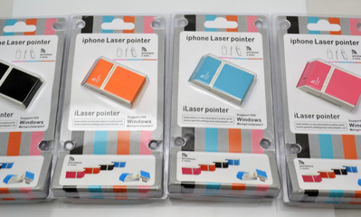 无线IPHONE激光简报器 教学演示的智能升级